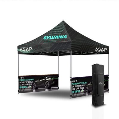 10×10 Custom Branded Instant Canopy For Outdoor Events *
