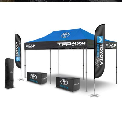 Custom 10x20ft Large Canopy Tent With Covers