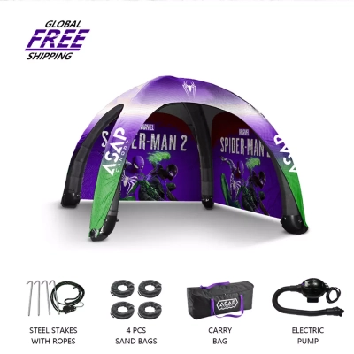 Amazing Spider Web Inflatable Shelter