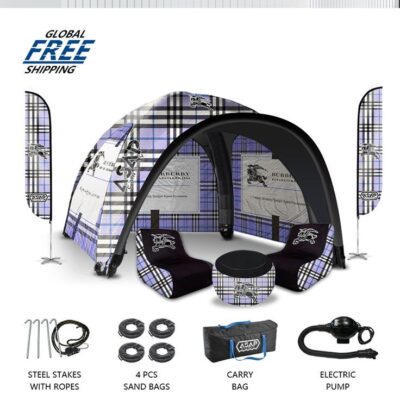 Inflatable Tent:26x26ft Inflatable Tent Full Bleed Inflatable Tent:26x26ft Inflatable Tent Full Bleed