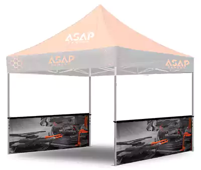 Half Wall for 10x15 Canopy