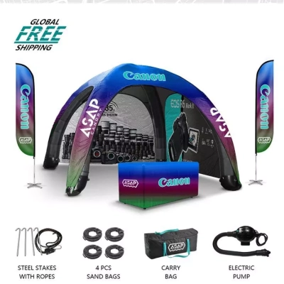 Inflatable Dinosaur Camping Tent VS ASAP Inflatable Tent Inflatable Dinosaur Camping Tent VS ASAP Inflatable Tent