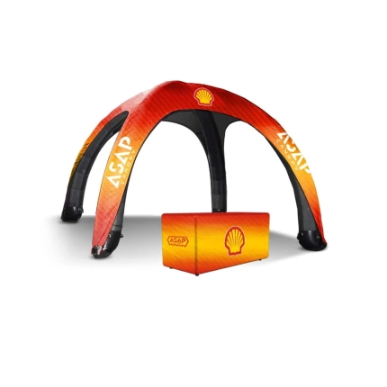 Table Cover + 13FT Inflatable Canopy Tent