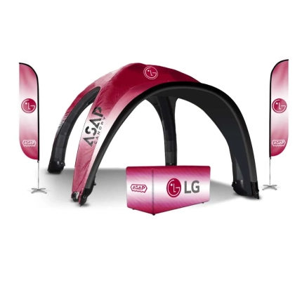 1 pc Canopy Wall + Air Inflatable Tent 13x13ft With Awning