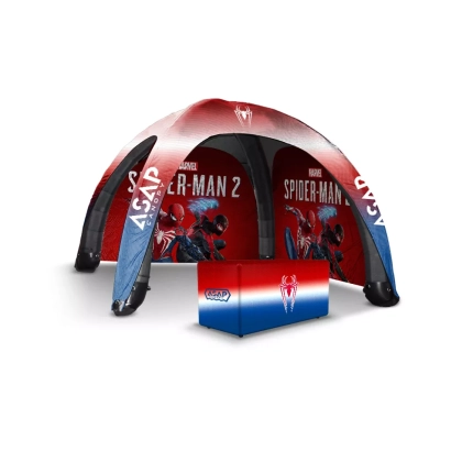 2 pcs Canopy Wall + Table Cover + 16x16ft Graphics Customizable Tent