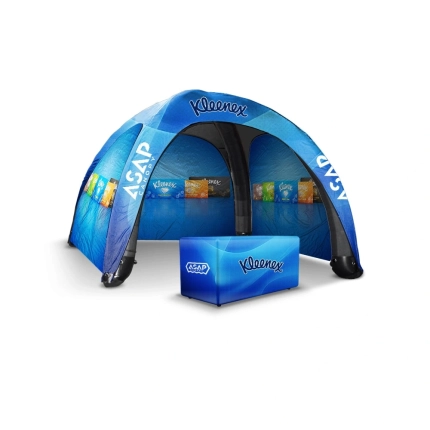 3 pcs Canopy Wall + Table Cover + 23x23ft Inflatable Event Canopy