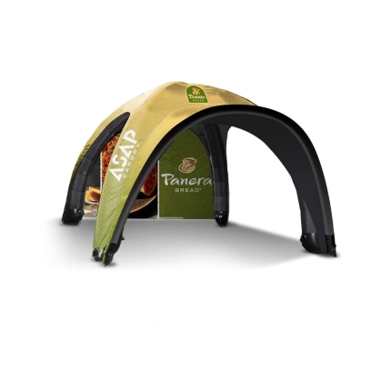 1 pc Canopy Wall + 26x26ft Custom Color Inflatable Tent With Awning