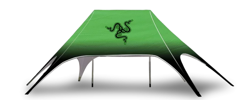 72' x 46' star tents