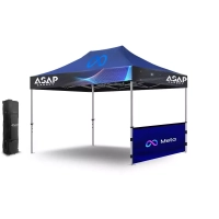 10X15 Business Tents With Logo + 1 Skirts