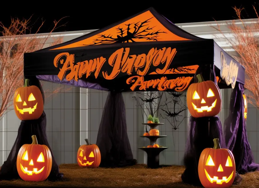 Customized canopy tent